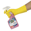 Перчатки латексные с хлопковым напылением размер XL_4