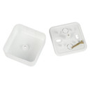 Коробка распределительная для кабель-каналов IP40 50x50x20 мм белая