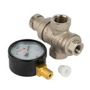 Редуктор давления поршневой с манометром HLV_4