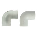 Поворот на 90º для жестких труб 32 разъемный, 2 шт