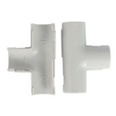 Тройник для жестких труб 20 открывающийся, 2 шт