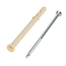 Дюбель-гвоздь нейлоновый цилиндрическая манжета 6х80 мм_4