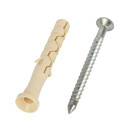 Дюбель-гвоздь нейлоновый цилиндрическая манжета 8х60 мм_4