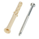 Дюбель-гвоздь нейлоновый с потайной манжетой 8х80 мм_4