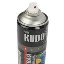 Эмаль аэрозольная акриловая Kudo черная (RAL 9005) глянцевая 0,52л