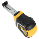 Рулетка 3мх19мм автостоп, магнитный зацеп, двухсторонняя лента, Hanskonner