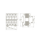 Автоматический выключатель четырехполюсный C 40А 4.5кА IEK_4