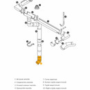 Наконечник трубы Docke Standard серый 80 мм