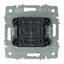 Механизм выключателя трехклавишный Brite графит IP20 IEK_4