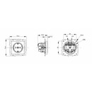 Механизм розетки с заземлением Brite белая IP20 IEK_4