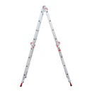 Лестница трансформер 4х4 профессиональная алюминиевая