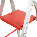 Стремянка алюминиевая 4 ступени профессиональная с органайзером 0,86м Новая высота