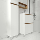 Тумба напольная Viant Мальта 70 с раковиной COMO 70 белый глянцевый/дуб вотан_4