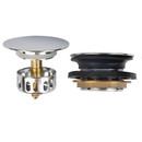 Сифон для душевого поддона Орио 1 1/2"х40 с выпуском клик-клак и гибкой трубой 40/50 А-25589