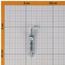Анкер Молли W с Г-образным крюком М4х32 мм 4 шт/уп