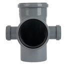 Крестовина-пятерник канализационная 110х110х50х50мм 87° RTP_4