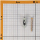 Дюбель для гипсокартона с шурупом 8х28 мм