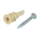 Дюбель для листовых материалов Дрива ЕвроПартнер с шурупом 14x37 мм 6 шт_4