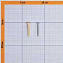 Дюбель-гвоздь Европартнер грибовидная манжета 5x30 мм 10 шт_4