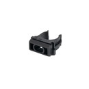 Крепеж-клипса для трубы 16 мм черная 10 шт/уп