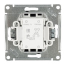 Механизм переключателя перекрестного одноклавишный AtlasDesign карбон IP20 Systeme Electric