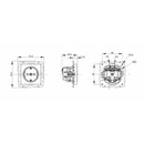 Механизм розетки с заземлением Brite шампань IP20 IEK
