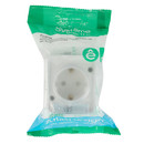 Розетка одноместная накладная с заземлением со шторками и крышкой AtlasDesign белая IP54 Systeme Electric_4