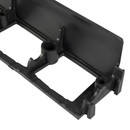 Бордюр ландшафтный пластиковый черный 1000х80 мм_4