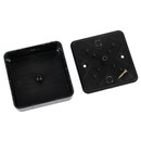 Коробка распределительная ОП IEK 75х75х28 мм черная_4