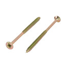 Саморез&nbsp;универсальный&nbsp;6x100мм неполная резьба желтый цинк 50шт_4