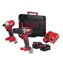 Шуруповерт и винтоверт Milwaukee M18 BLPP2B3-502X набор