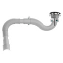 Сифон для душевого поддона 1 1/2"х40 Aquant с выходом 40/50_4