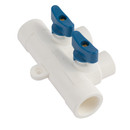 Коллектор 25х20 мм 2 выхода универсальный полипропиленовый RTP_4