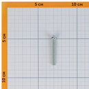 Винт с полусферической головкой M4x35 DIN 7985 оцинкованный_4