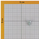 Винт с полусферической головкой M5x8 DIN 7985 оцинкованный
