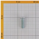 Винт с потайной головкой M8x30 DIN 965 оцинкованный_4