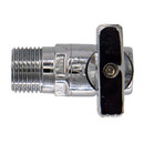 Кран шаровый угловой НР 1/2"х1/2" с отражателем СТМ