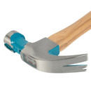 Молоток-гвоздодёр 450 гр с обрезиненной рукояткой c магнитом Gross_4