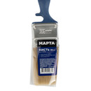 Кисть 35мм для лаков искусственная щетина, пластиковая ручка Марта_4