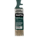 Кисть 25мм для пропиток по дереву и масел искусственная щетина, пластиковая ручка Марта_4