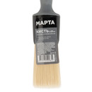 Кисть круглая 25мм универсальная искусственная щетина, пластиковая ручка Марта_4