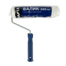 Валик с ручкой 240мм велюр для лаков, ядро 48мм, ворс 5мм, бюгель 8мм Марта_4