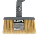 Макловица 140х50мм искусственная щетина, двухкомпонентная ручка с изгибателем Марта_4