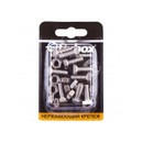 Болт М6x16 мм с гайкой DIN 933 10 шт/уп_4