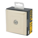 Розетка ТВ оконечная Forte&Piano ваниль IP20 IEK_4