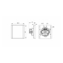 Выключатель одноклавишный с подсветкой Forte&Piano сталь IP20 IEK_4