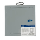 Люк ревизионный пластиковый нажимной серый 150х150 мм Era_4