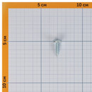 Саморез с прессшайбой шило 4,2х19мм усиленный, цинк 500шт Daxmer_4
