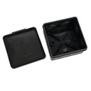 Коробка распределительная накладная под пистолет черная IP66 100х100х50 мм Промрукав_4