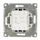 Механизм переключателя проходного двухклавишный AtlasDesign грифель IP20 Systeme Electric